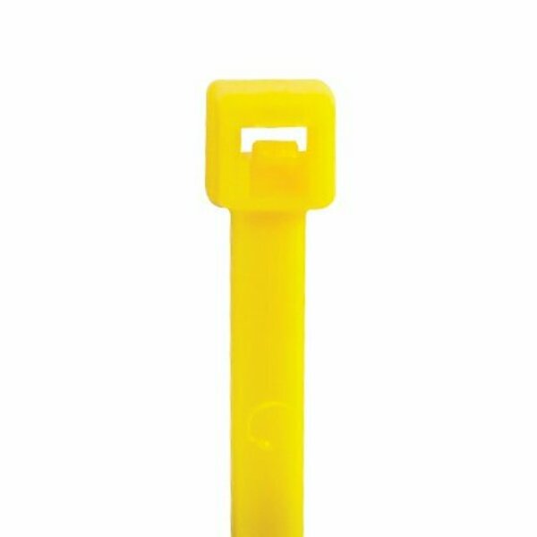 Bsc Preferred 4'' 18# Yellow Cable Ties, 1000PK S-2151Y